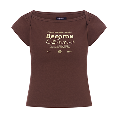 T-Shirt, Violett, florales Muster, Rundhalsausschnitt, Kurzarm, Vorderansicht