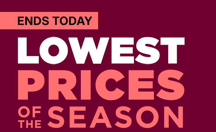 shop lowest prices of the season