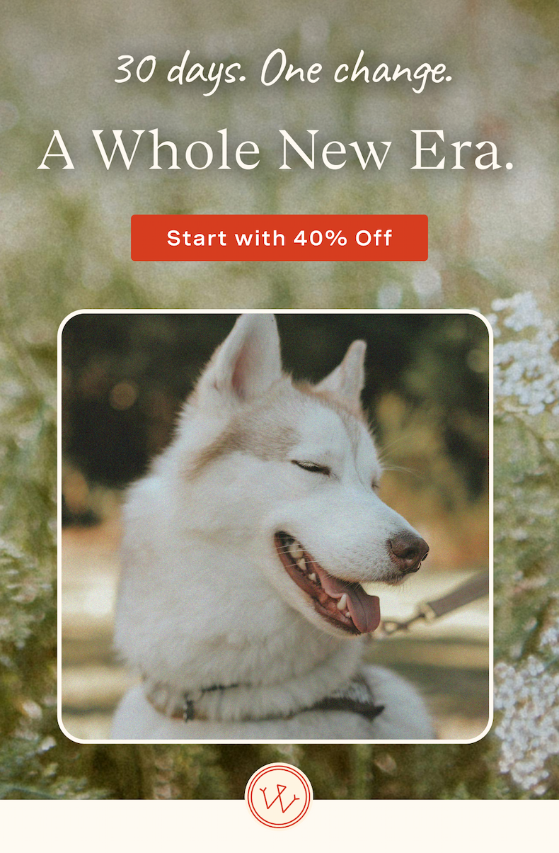 30 Days. One change. A Whole New Era. Start with 40% Off. 