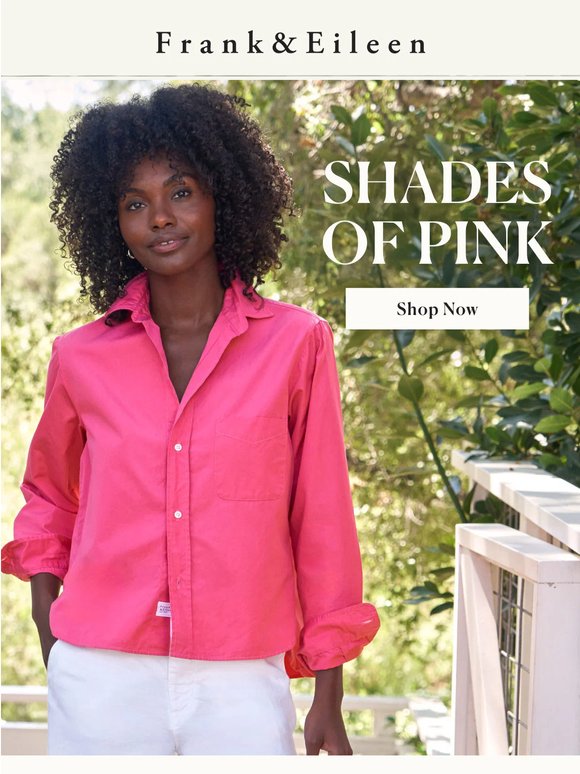 Everything’s coming up pink