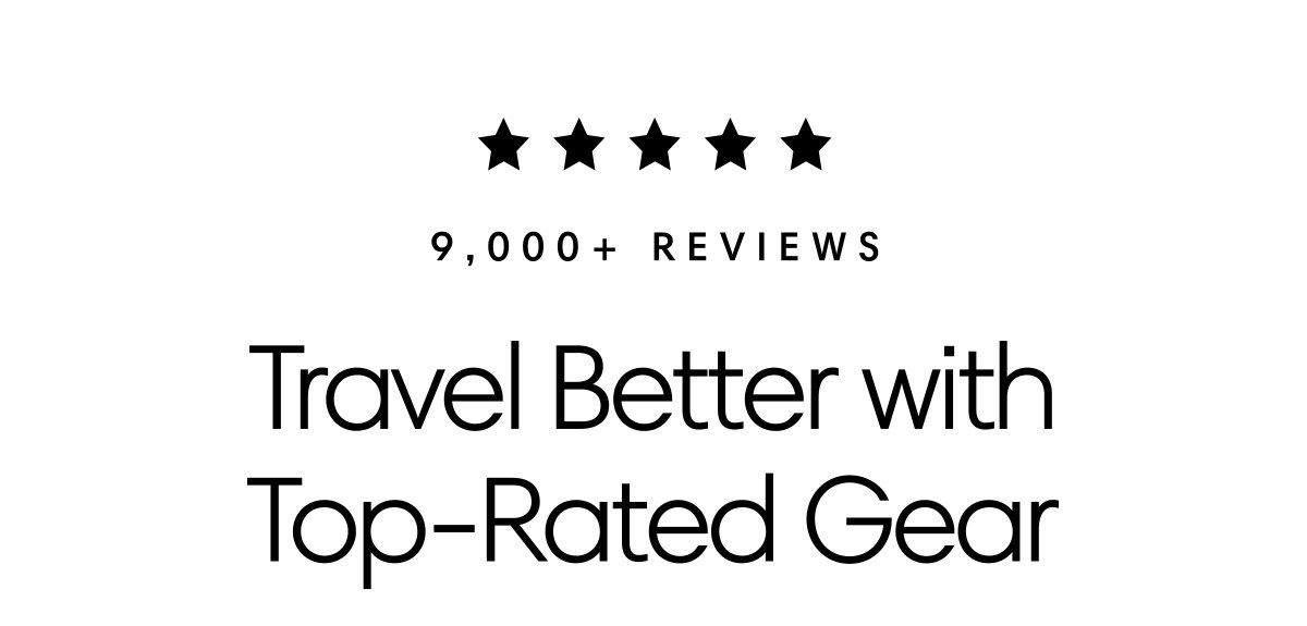 Travel Better with Top-Rated Gear