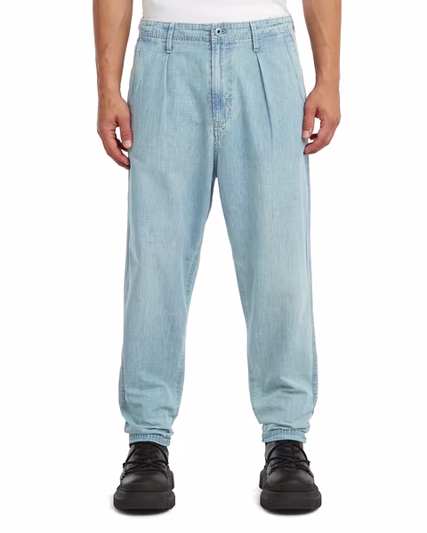 Pleated Chino Denim