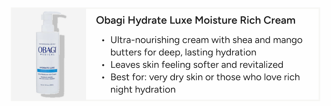 Obagi Hydrate Luxe Moisture Rich Cream