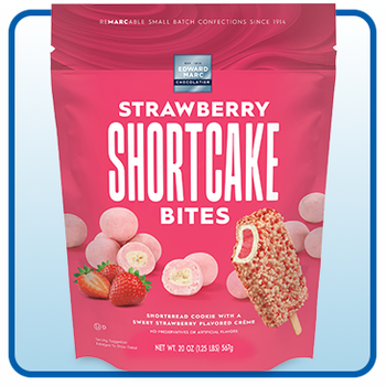 Edward Marc Strawberry Shortcake Bites, 20 oz