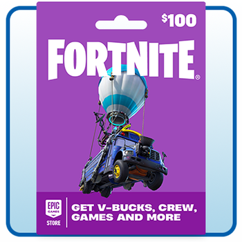 Epic Fortnite - $100 eGift Card Digital Download