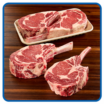 Kirkland Signature USDA Prime Beef Bone-In Ribeye Steak