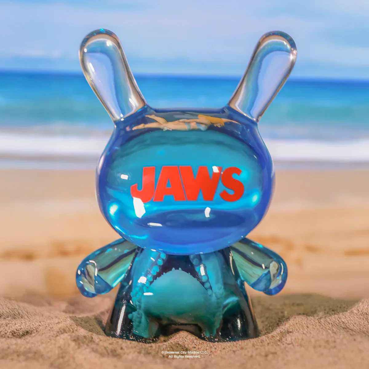 Image of 50th Anniversary Jaws 8" Resin Dunny Art Figure