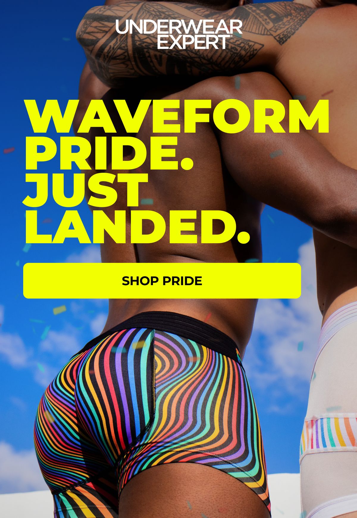 WAVEFORM PRIDE. JUST LANDED. 