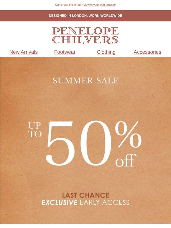 Exclusive Sale Access | Last Chance