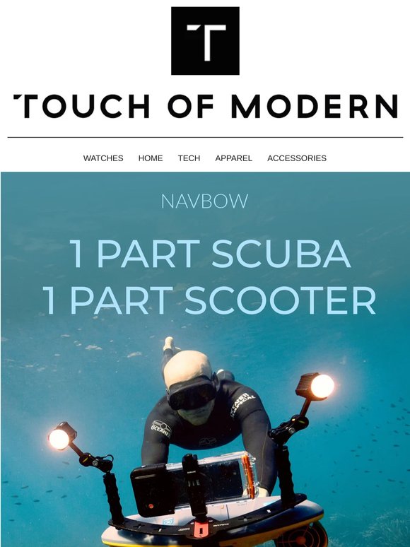 A Scuba Scooter? Dive In!