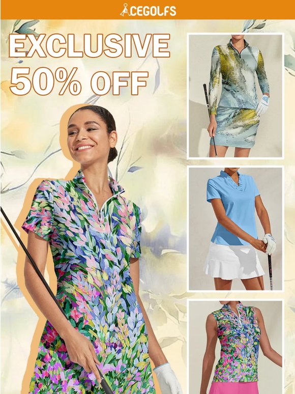 Sincere thanks for your support. Extra 50% off ends tonight.