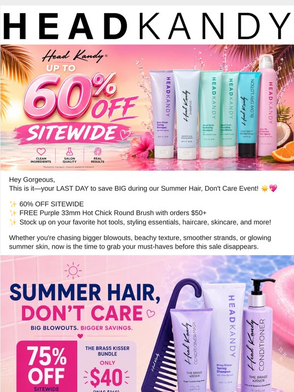 Summer savings start now!