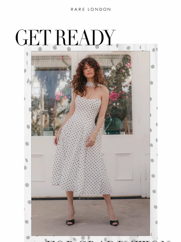 Ceremony Ready Dresses 🎓