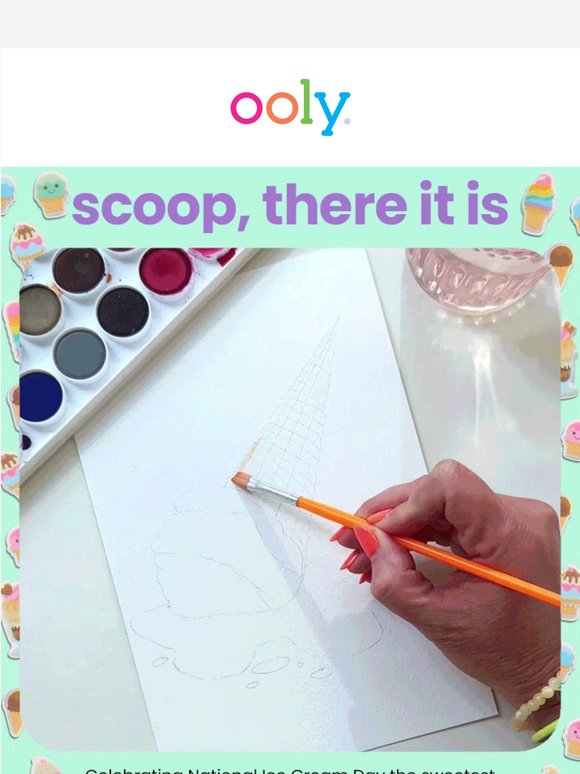 Scoop up some creative fun 🍦
