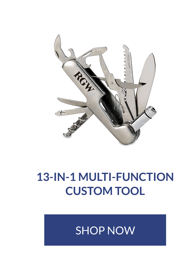 13-in-1 Multi-Function Custom Tool [Click here to Shop Now]