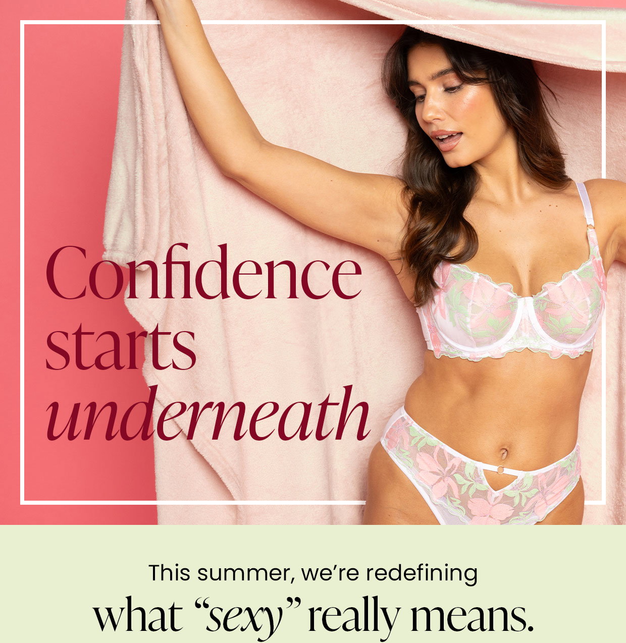 Confidence starts underneath
