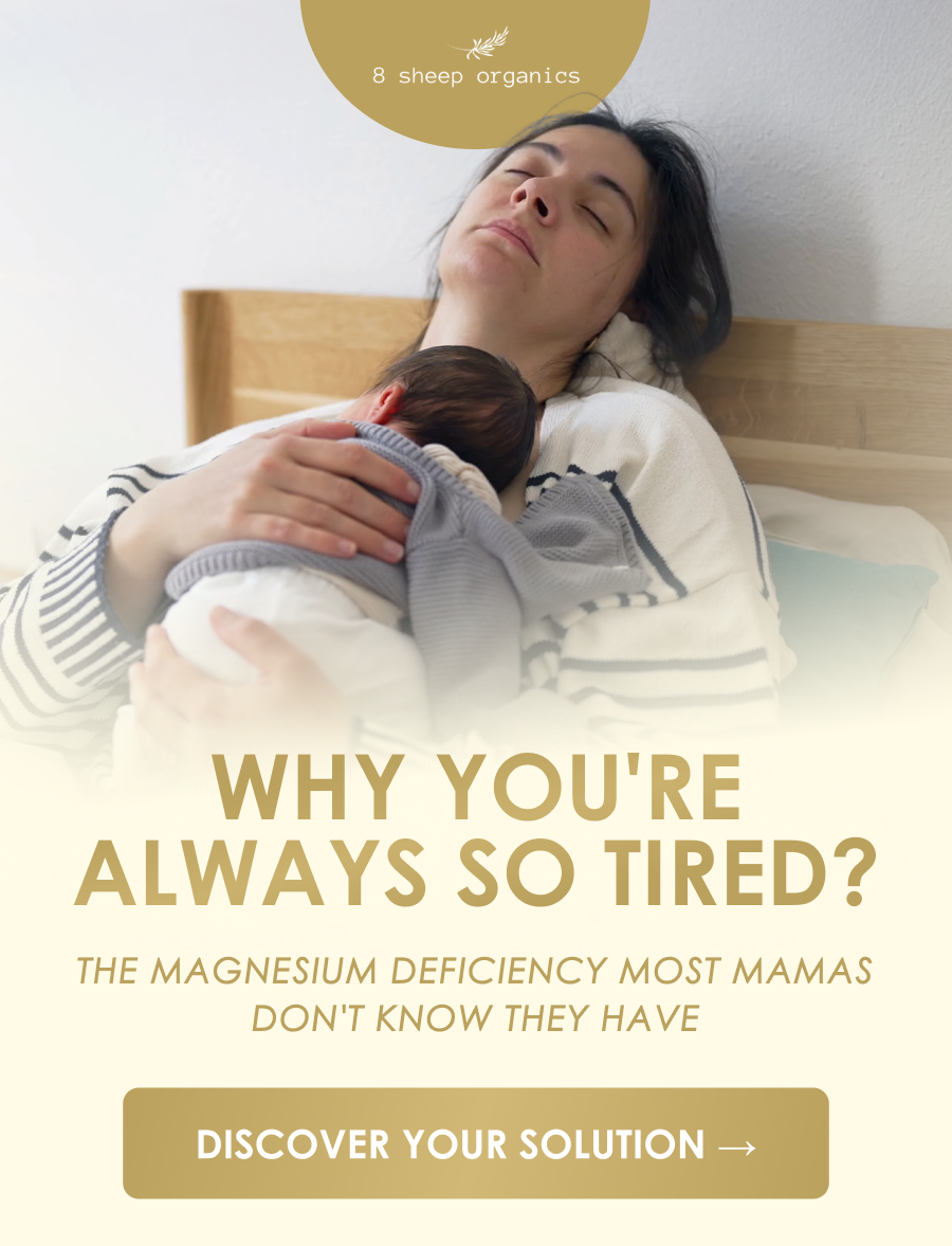 Why You're Always So Tired? The magnesium deficiency most mamas don't know they have /DISCOVER YOUR SOLUTION →