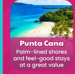 Punta Cana Palm-lined shores and feel-good stays at a great value