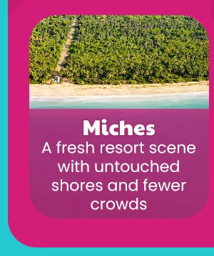 Miches A fresh resort scene with untouched shores and fewer crowds