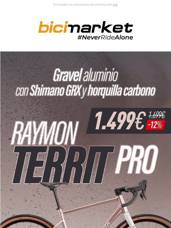 Raymon Territ Pro: gravel GRX para rutas y aventura