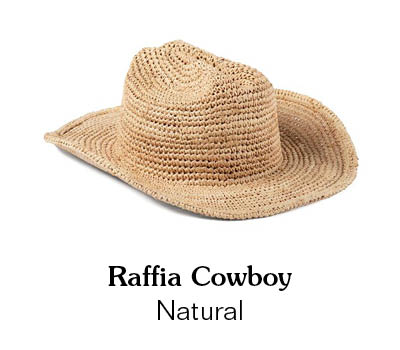 Shop the Raffia Cowboy Hat