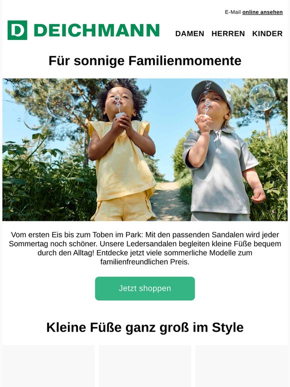 Für kleine Schritte durch große Sommerabenteuer