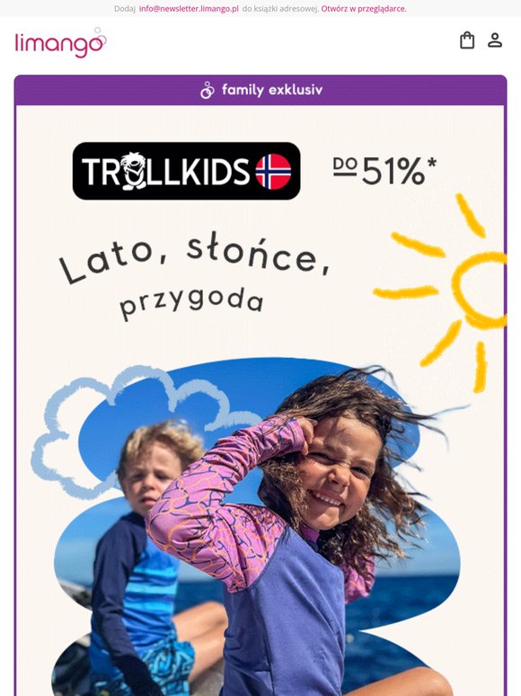 Trollkids do -51%* 🌞 Ruszaj po letnie przygody