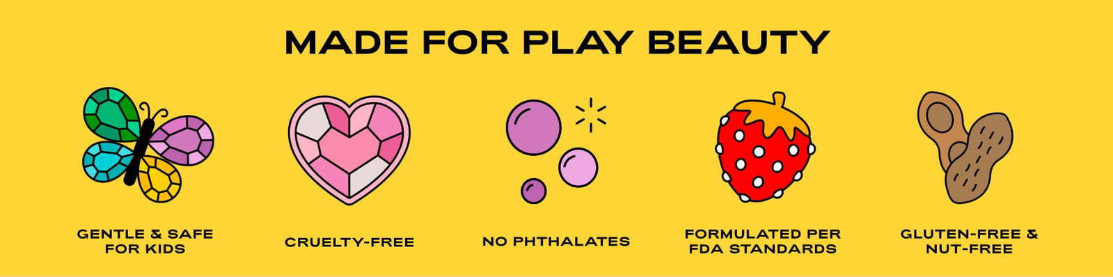 Made for play beauty