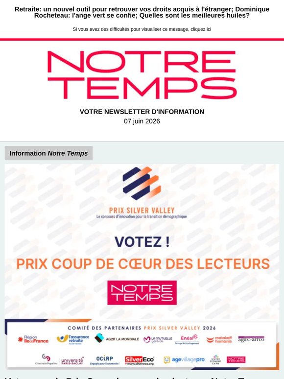 📌 Impôts: 2 virements arrivent bientôt pour des millions de Français; Diététique: 5 habitudes simples pour s'alléger; Succession: c'est quoi le legs avec charge?