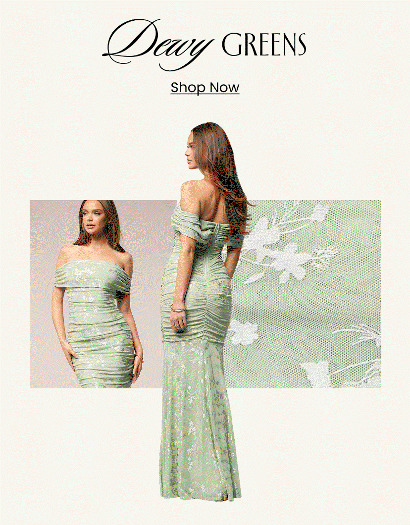 Dewy Greens. Shop Now