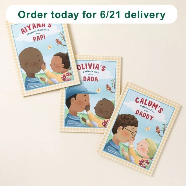 Magical Moments with Dad Personalized Book