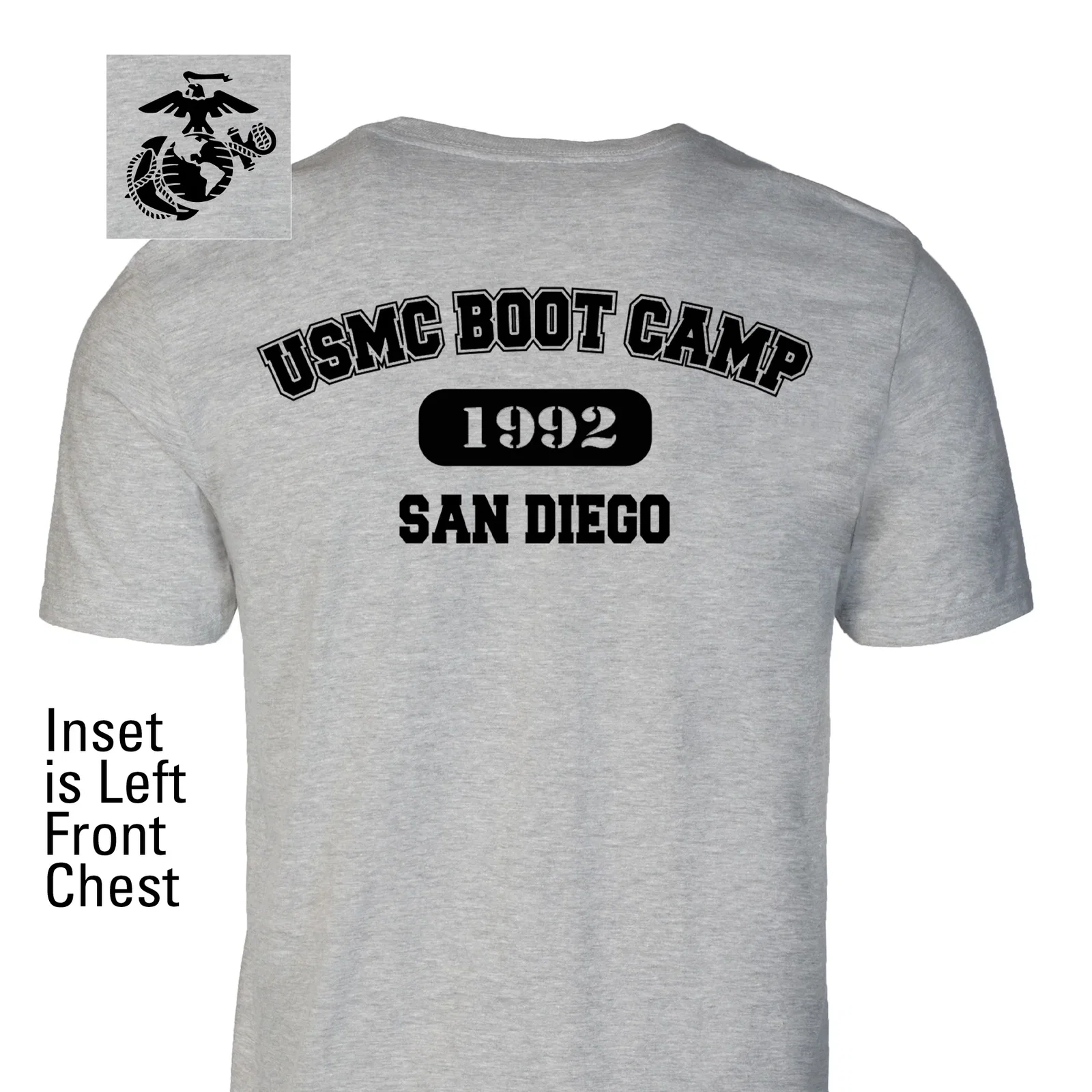 Image of USMC Boot Camp T-Shirt- Back Design
