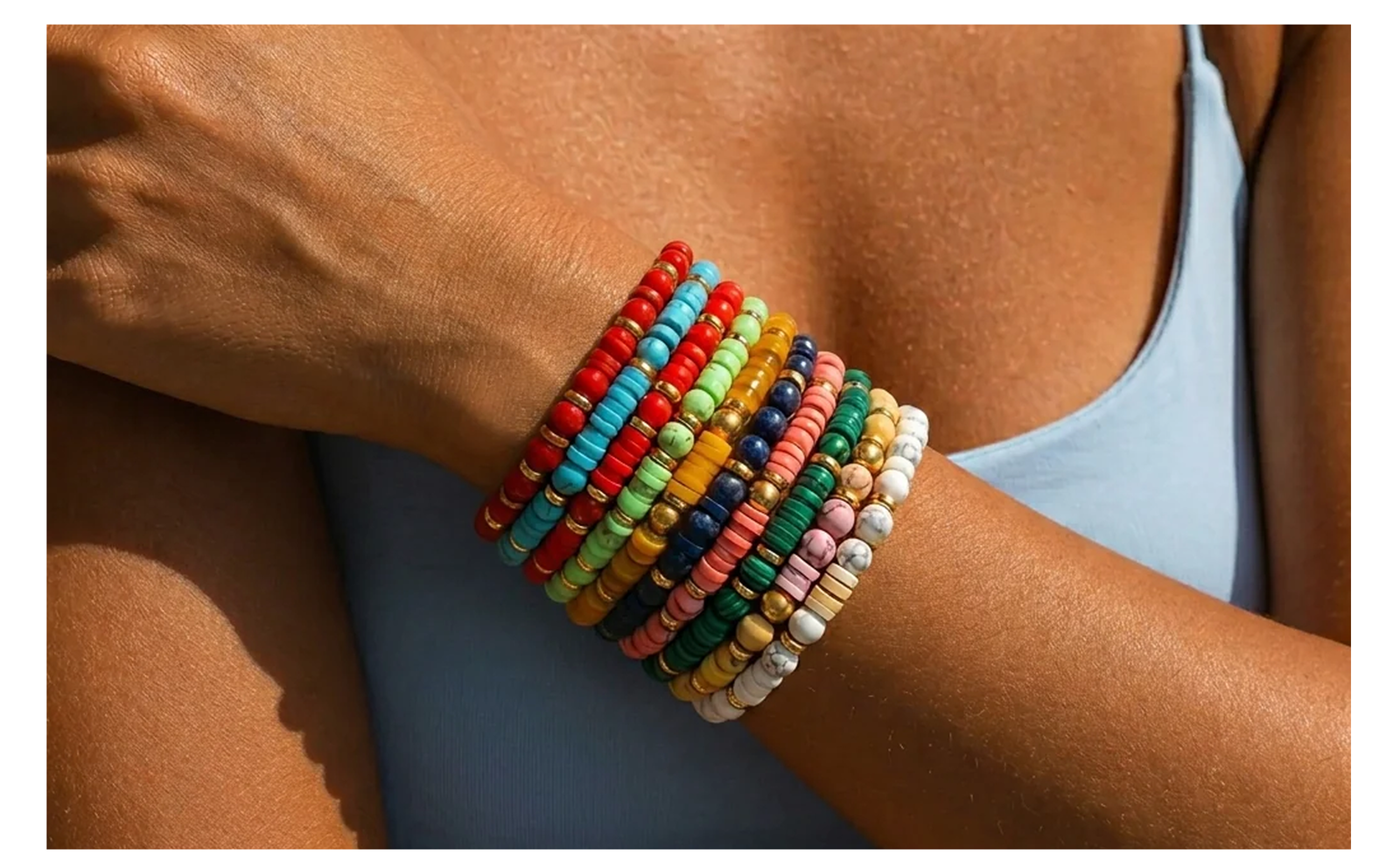 Stacking Birthstone Beaded Bracelet