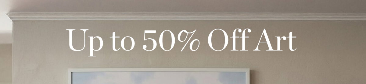 Up to 50% Off Art