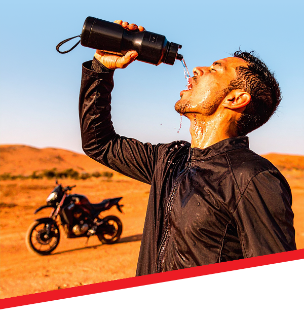 STAY HYDRATED, PUSH YOUR LIMITS