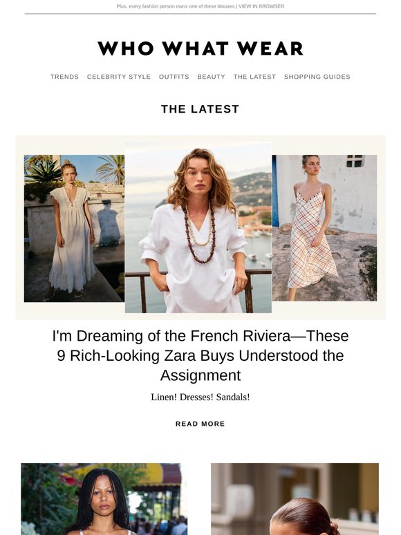 5 rich-looking Zara buys that scream French Riviera