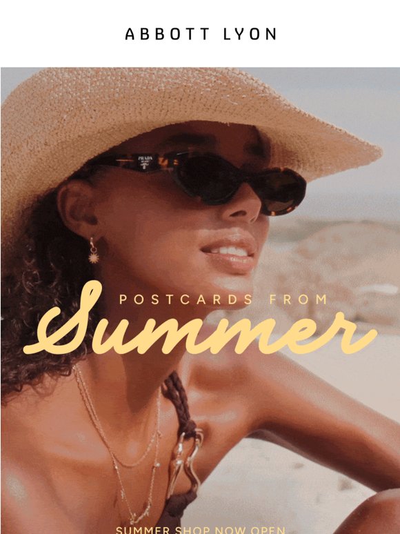 Summer Shop Now Open ☀️