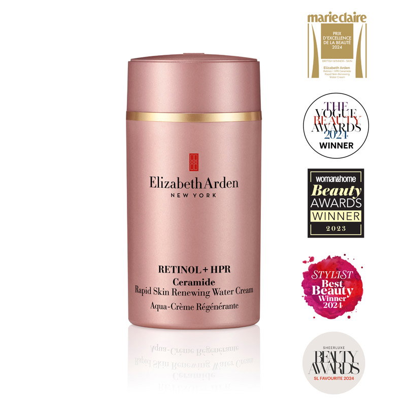 Image of Elizabeth Arden Retinol + HPR Ceramide Rapid Skin Renewing Water Cream