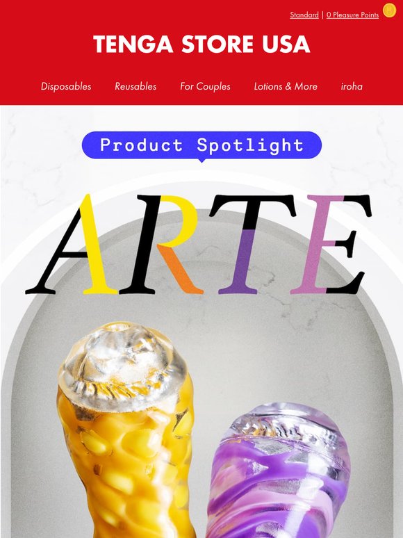 When Art Meets Pleasure - the TENGA ARTE