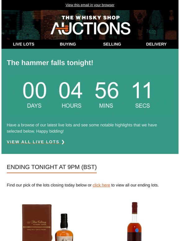 The hammer falls tonight!