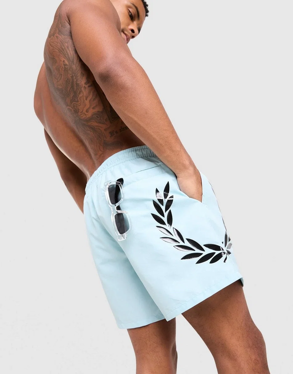 Fred Perry Short de bain Side Laurel Wreath