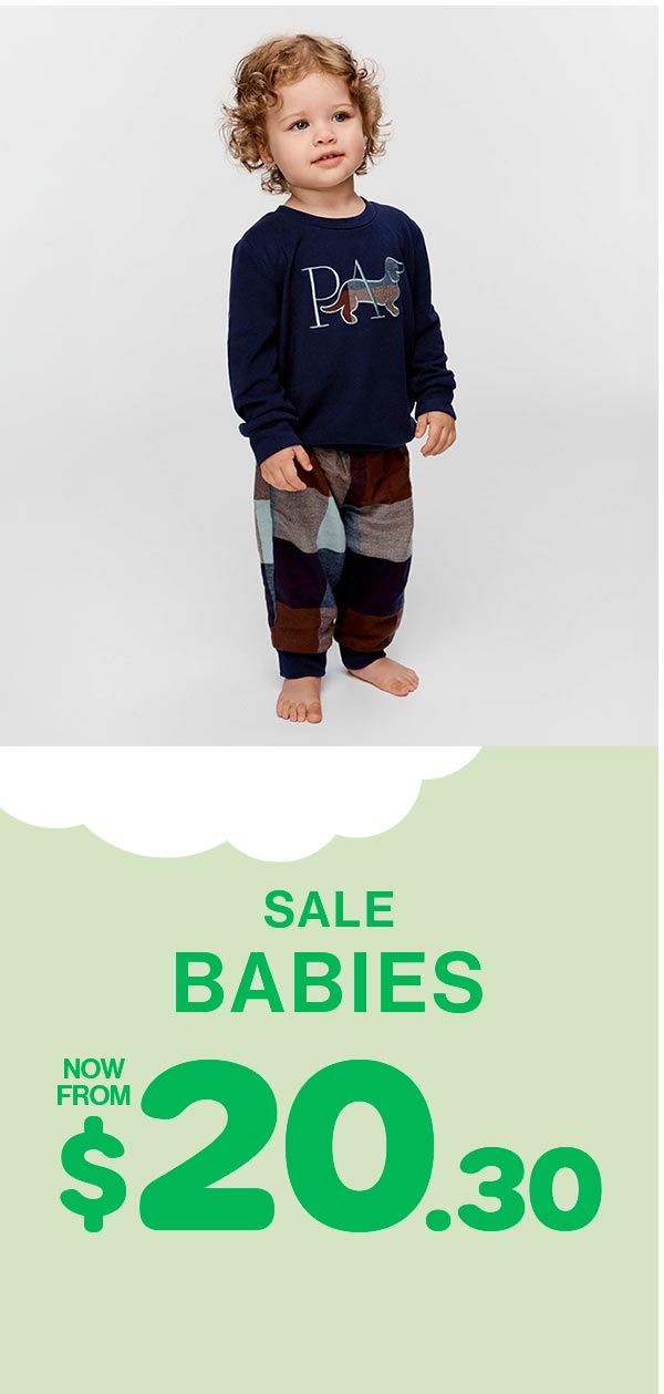 Sale Babies Now From $20.30