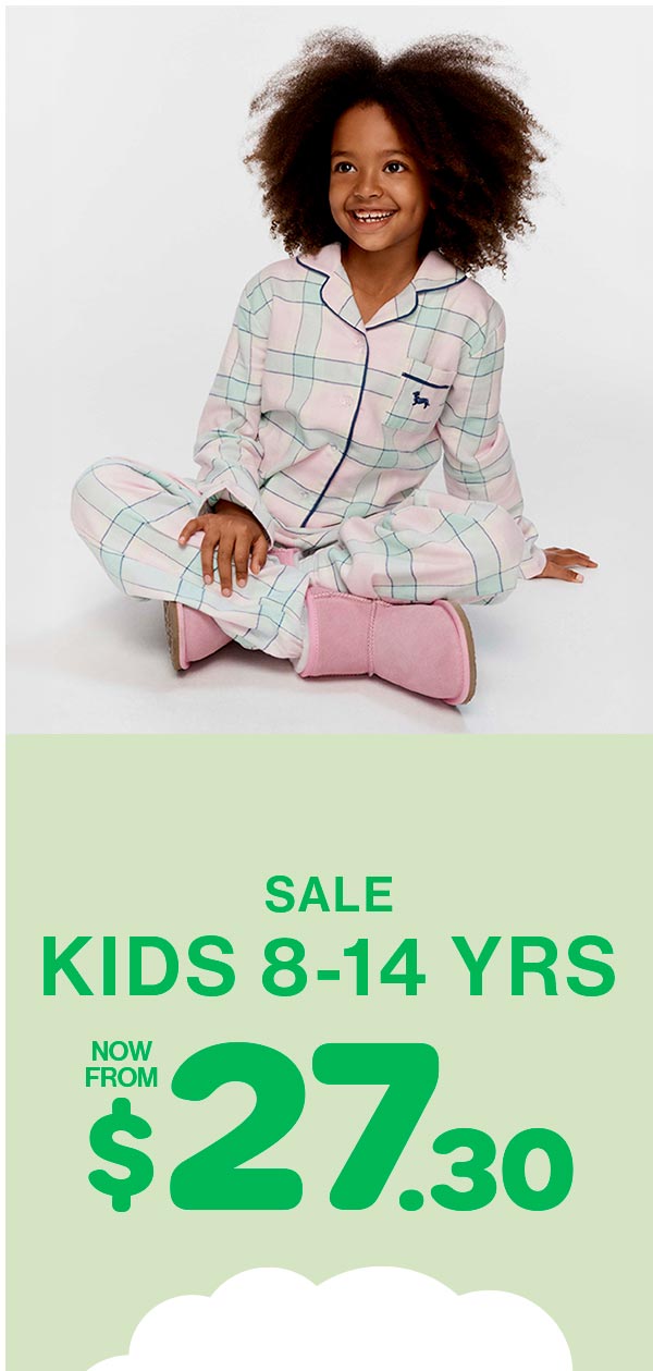 Sale Kids 8-14 Yrs Now From $27.30