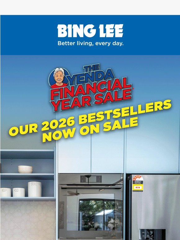 Bestsellers on sale this long weekend ⭐