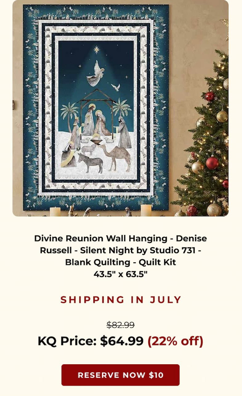 Divine Reunion Quilt Kit