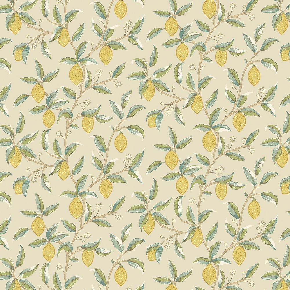 Image of FreeSpirit - The Original Morris & Co. - Lemon Tree - Linen - Yardage