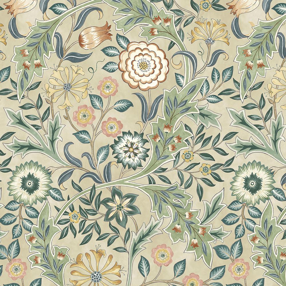Image of FreeSpirit - The Original Morris & Co. - Wilhemina - Linen - Yardage