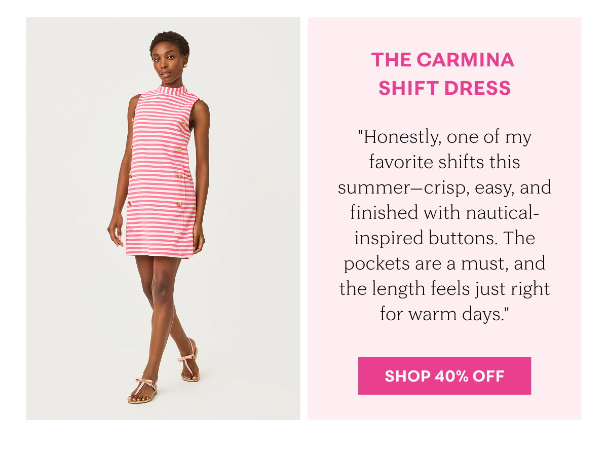 The Carmina Shift Dress