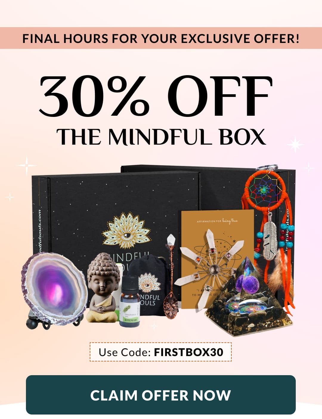 30% Off the Mindful Box with code: FIRSTBOX30