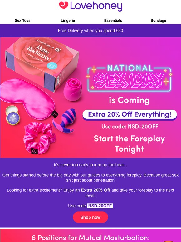 Are you coming on Sex Day? 💦👅🍑